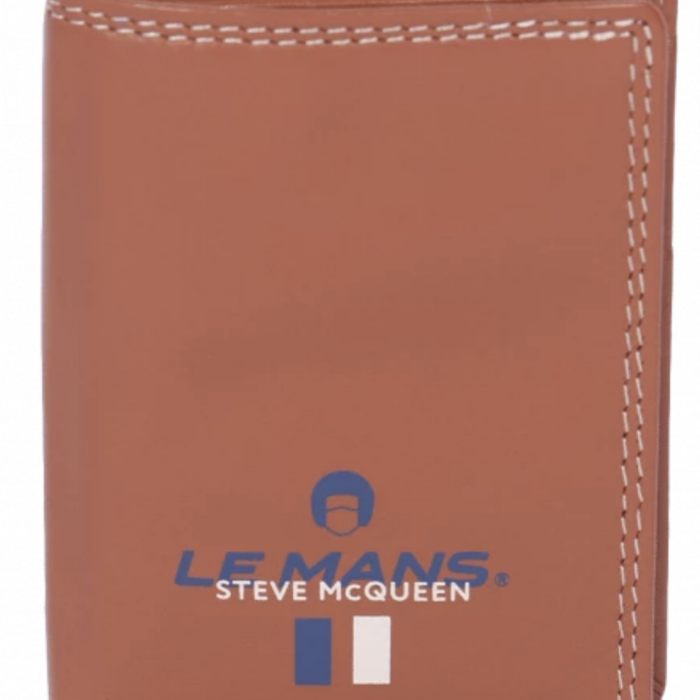 Collection Steve McQueen x Le Mans - PORTEFEUILLE CUIR 2 VOLETS