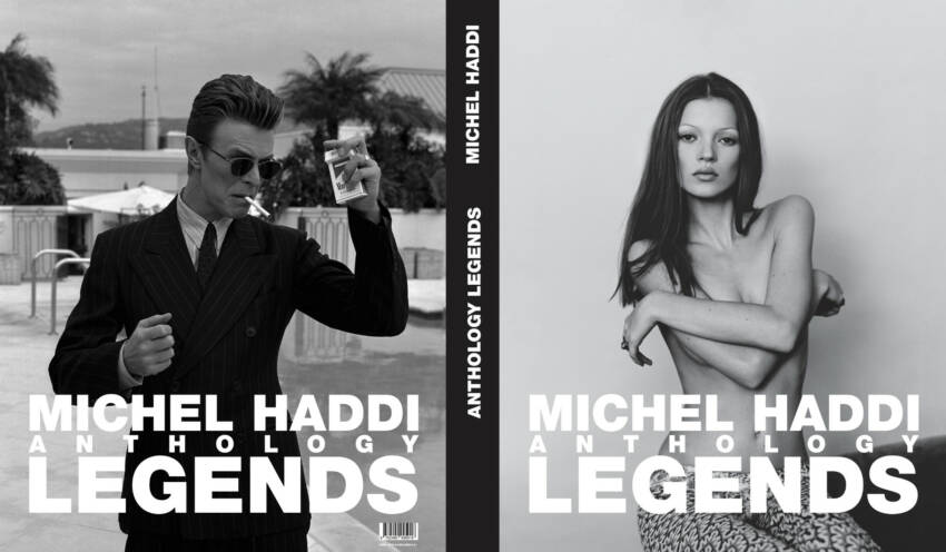 Anthology Legends - Kate Moss - Livre de MICHEL HADDI (Signé et numéroté) - 1 EXEMPLAIRE DISPONIBLE COLLECTOR – Image 2