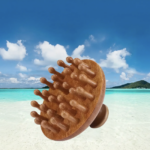 Brosse massante en bois by Hinaiti